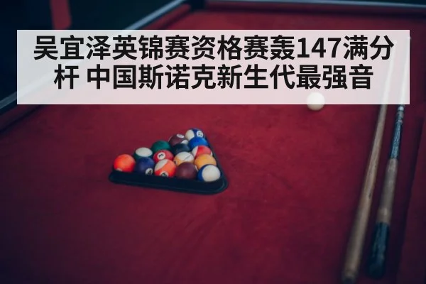 snooker cue